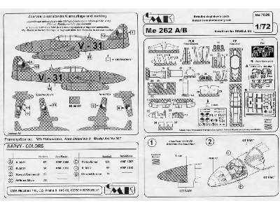 Me 262A Detail Set - zdjęcie 3