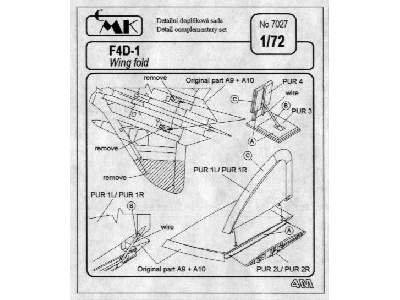 F4D-1 Wing fold - zdjęcie 2