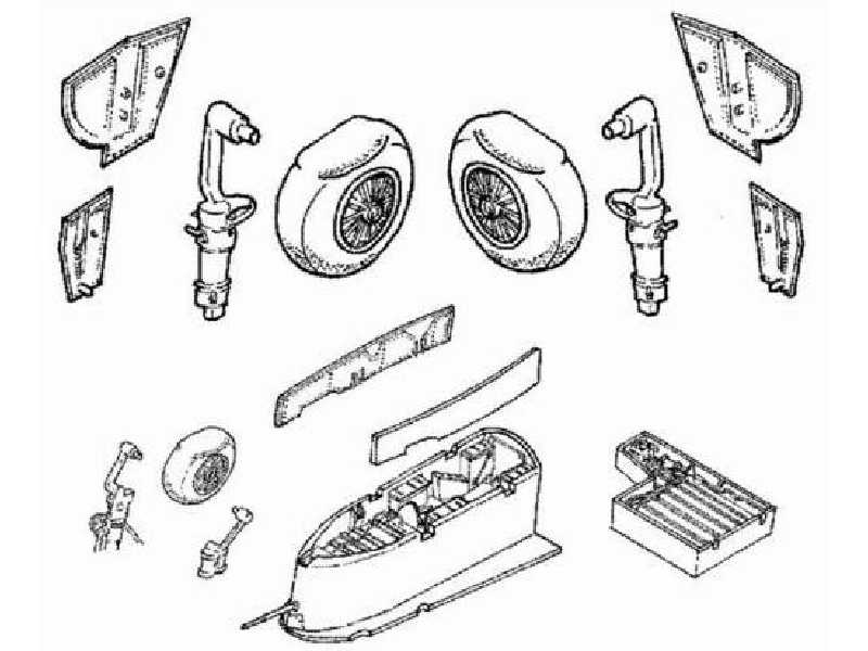 F-84 Undercarriage - zdjęcie 1