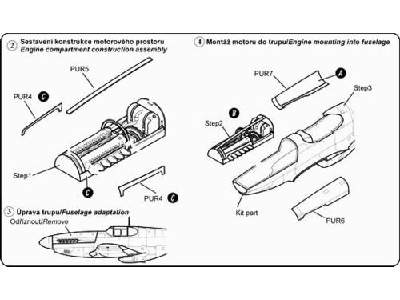 P-51B Engine set - zdjęcie 1