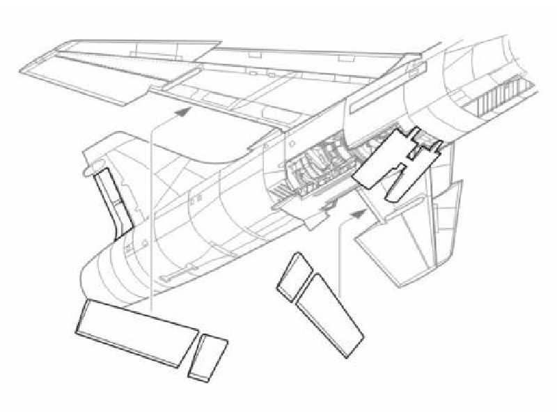 F-8 Crusader Control Surfaces - zdjęcie 1