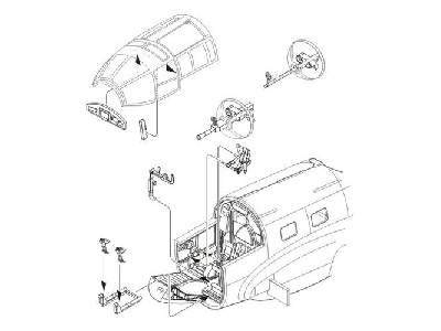 He 111H  Interior Set - zdjęcie 1