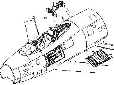 F-86F Sabre  Interior - zdjęcie 1