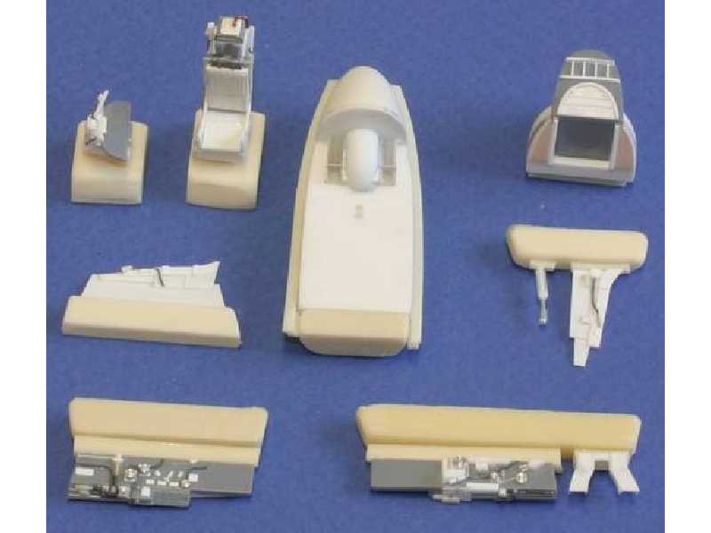 Gloster Meteor FR. Mk 8/9 - interior set for MPM - zdjęcie 1 Gloster Meteor FR. Mk 8/9 - interior set for MPM - zdjęcie 1