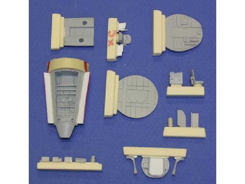 B-26 Marauder - interior set for Hasegawa - zdjęcie 1 B-26 Marauder - interior set for Hasegawa - zdjęcie 1