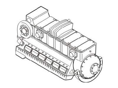 Jumo 211F - German aircraft engine WW II - zdjęcie 1