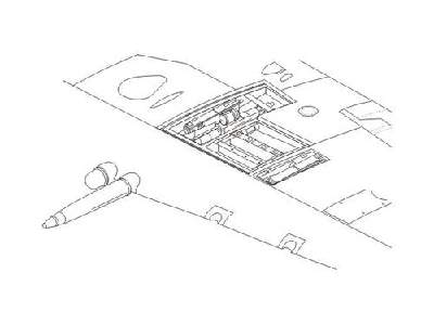 Spitfire Mk. IX  Wing Armament set 1/72 for Airfix - zdjęcie 1