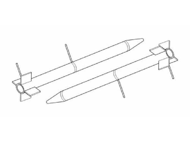HVAR Rockets 5 inch (12 pcs) - zdjęcie 1