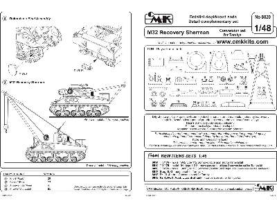 M32 Recovery Sherman - conversion set for Tamiya - zdjęcie 2