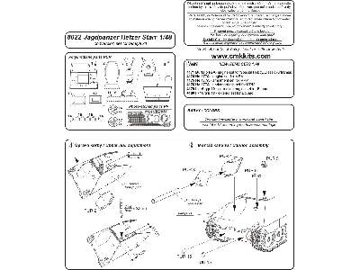 Jagdpanzer Starr - conversion set for Tamiya - zdjęcie 2