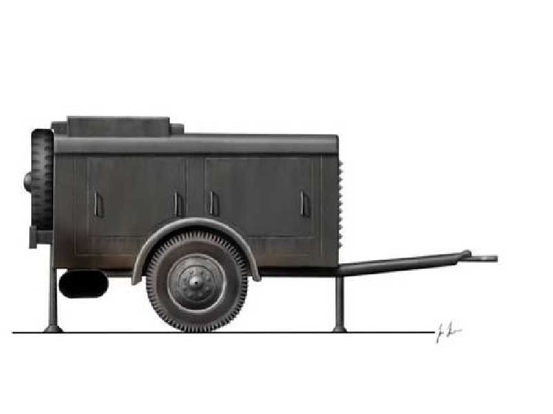 WW II large air compressor 34 - Full resin kit - zdjęcie 1 WW II large air compressor 34 - Full resin kit - zdjęcie 1