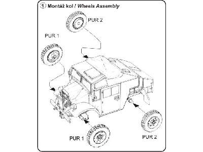 Quad Chevrolet 4x4 - wheels 10.5x20 Cross Country (Dunlop) for I - zdjęcie 3