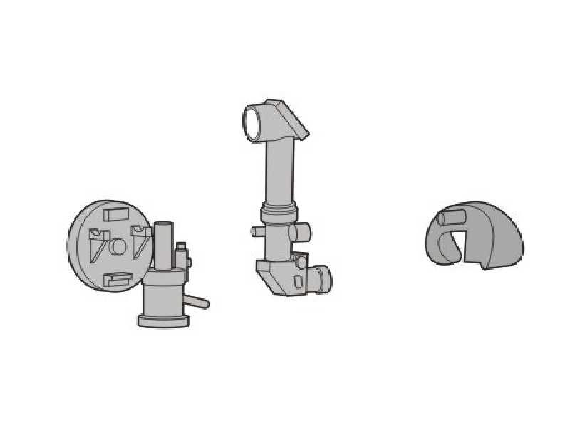 German WW II tank gun sight Sf.lZF 1 - zdjęcie 1