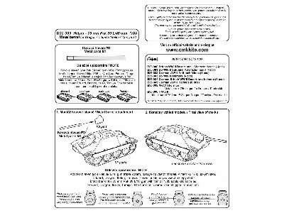 Hetzer 75mm Pak 39 L/48 gun - Metal barrel 1/35 for Tamiya / Ita - zdjęcie 2