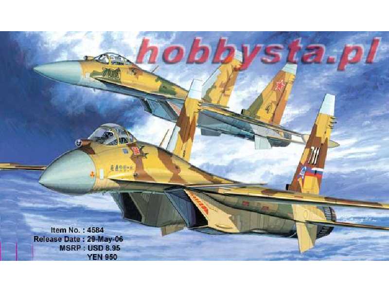 Su-35 & Su-37 Super Flanker - 2 szt. - zdjęcie 1 Su-35 & Su-37 Super Flanker - 2 szt. - zdjęcie 1