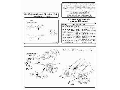 Jagdpanzer 38 Hetzer  Towing eyes for Tamiya kit - zdjęcie 2