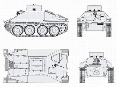 Jagdpanzer 38 Hetzer School Version Conversion 1/48 for Tamiya k - zdjęcie 1