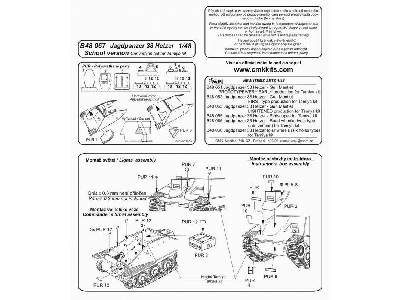 Jagdpanzer 38 Hetzer School Version Conversion 1/48 for Tamiya k - zdjęcie 2