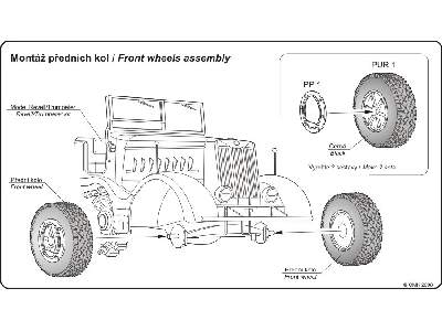 Sd.Kfz. 9 FAMO wheels for Revell/Trumpeter - zdjęcie 3