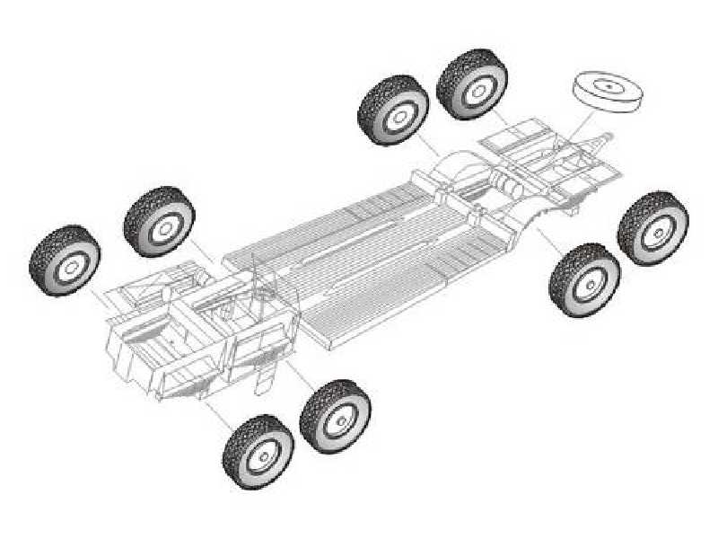 Sd.Anh. 116 wheels for TRUMPETER Kit - zdjęcie 1