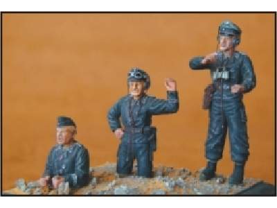 German Tank Crew (3 fig.) - zdjęcie 1