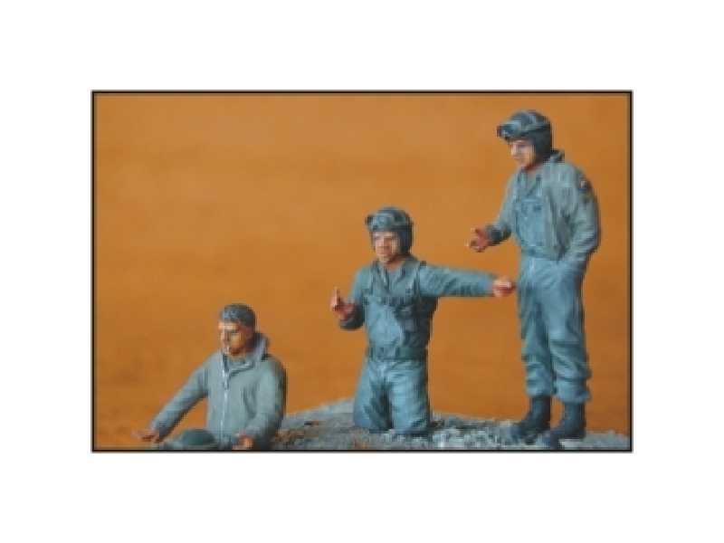 US Tank Crew (3 fig.) - zdjęcie 1 US Tank Crew (3 fig.) - zdjęcie 1