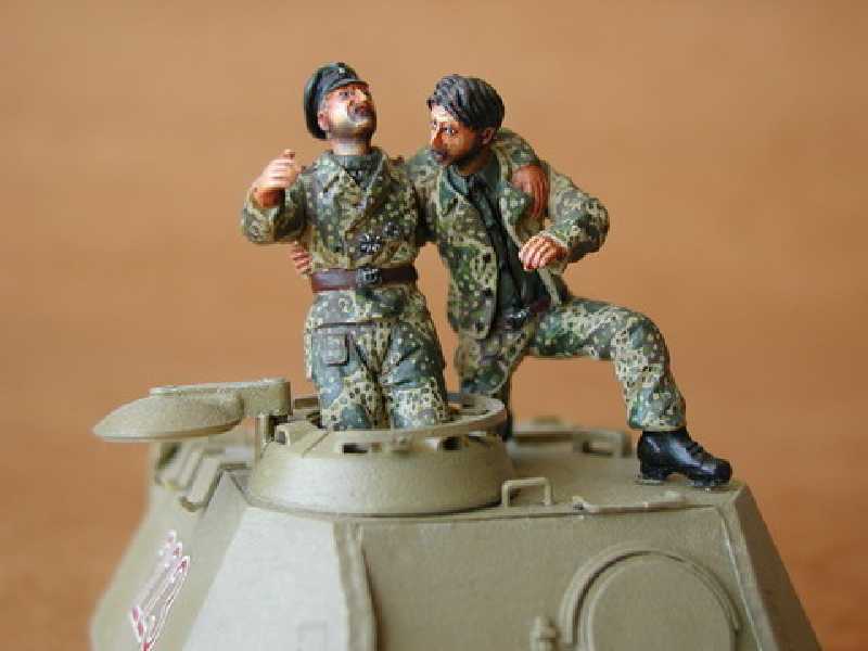 German Tank Crew - France 1944 (2 fig.) - zdjęcie 1 German Tank Crew - France 1944 (2 fig.) - zdjęcie 1