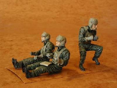 U.S. Army (UH-60 pilots + door gunner) (3 fig.) - zdjęcie 1