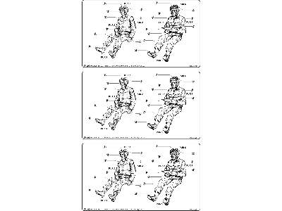 Russian modern Heli. Pilots sitting (2. fig.) - zdjęcie 3