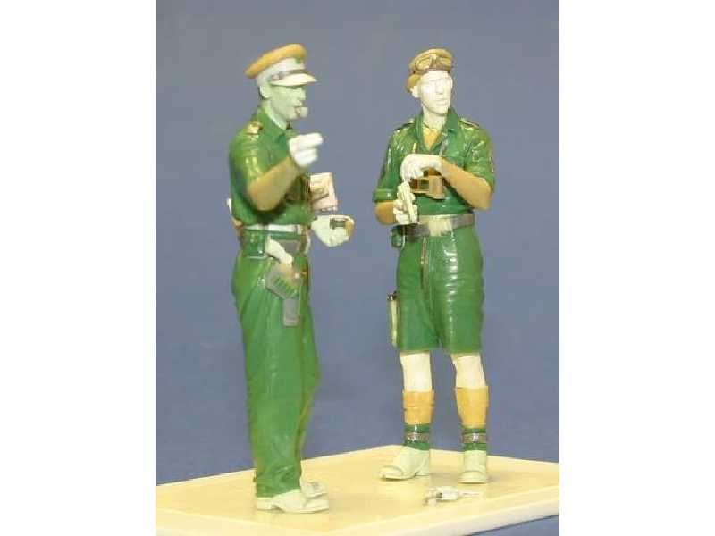 British 8th Army Tank Crew (2fig) - zdjęcie 1