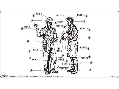 British 8th Army Tank Crew (2fig) - zdjęcie 3