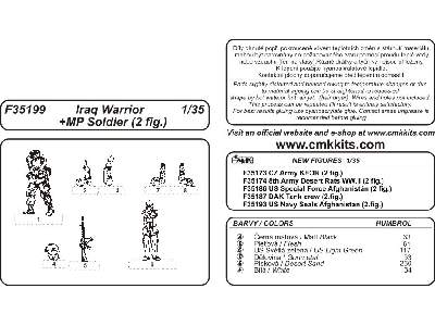 Iraq Warrior + MP Soldier (2 fig) - zdjęcie 2