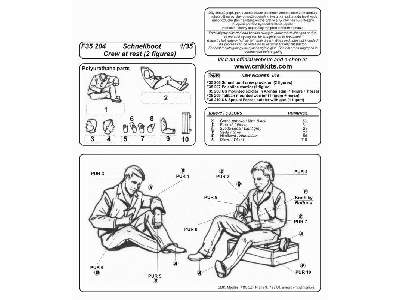 Schnellboot Crew at Rest 1/35 (2 fig.) - zdjęcie 2