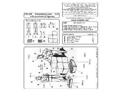 Schnellboot Crew with provision 1/35 (2 figures) - zdjęcie 2