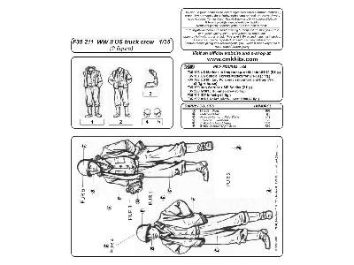 WW II US Truck Crew (2 figures) - zdjęcie 2