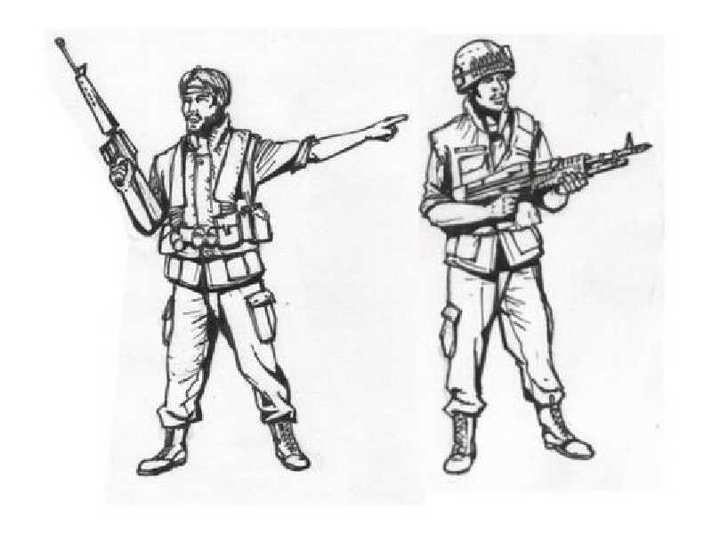 Vietnam War US Airborne (2 figures) - zdjęcie 1 Vietnam War US Airborne (2 figures) - zdjęcie 1