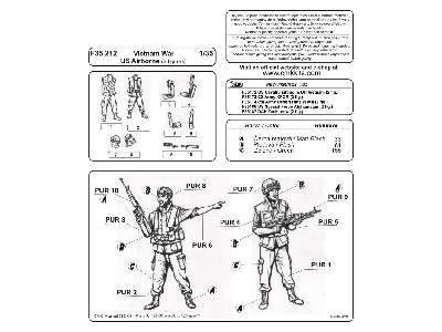 Vietnam War US Airborne (2 figures) - zdjęcie 2