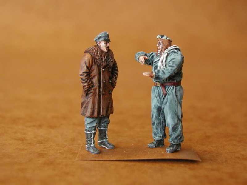 German Pilot + Officer W I (2 fig.) - zdjęcie 1 German Pilot + Officer W I (2 fig.) - zdjęcie 1