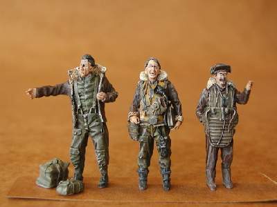 US Bomber Pilots WW II (3 fig.) - zdjęcie 1