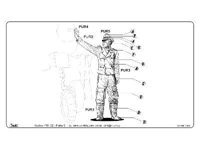 Luftwaffe Aces W. Novotny (1 fig. for Me 262A) - zdjęcie 3