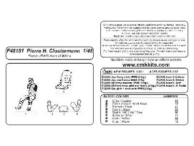 RAF Aces P. Clostermann (1 fig. for Tempest) - zdjęcie 2