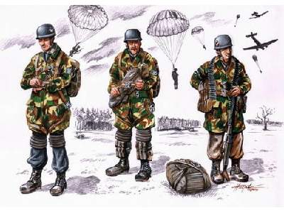 Fallschirmjager WW II (3 fig.) - zdjęcie 1