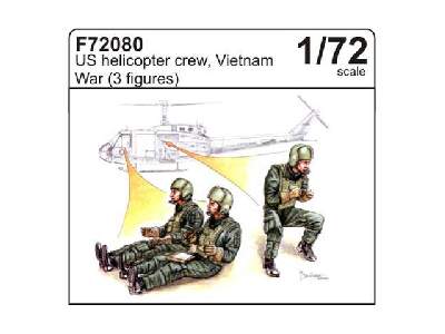U.S. helicopter crew, Vietnam War (3 fig.) - zdjęcie 1