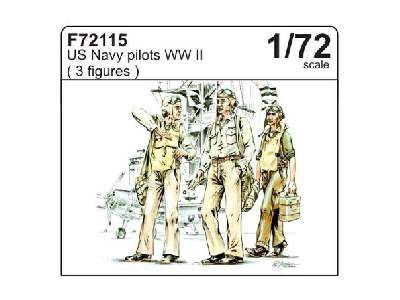 US Navy pilots WW II (3 fig.) - zdjęcie 1