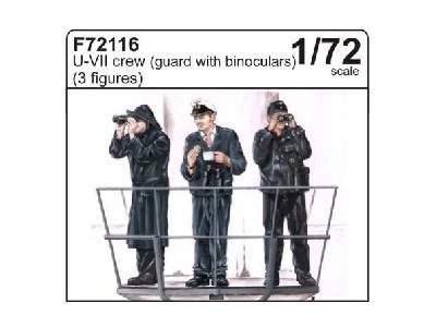 U-VII crew (guard with binoculars) (3 fig.) - zdjęcie 1