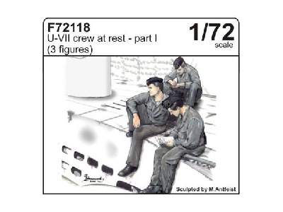 U-VII crew at rest part I (3 fig.) - zdjęcie 1