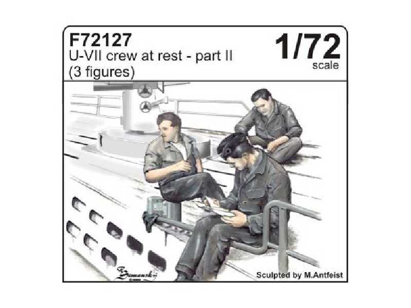 U-VII crew at rest part II (3 fig.) - zdjęcie 1 U-VII crew at rest part II (3 fig.) - zdjęcie 1