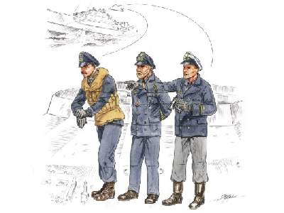 Bridge crew for Schnellboat S-100 (guard with bino - zdjęcie 1