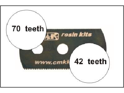 Ultra smooth and extra smooth saw (2 sides) 1 pc - zdjęcie 1