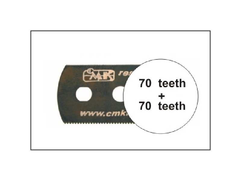Ultra smooth saw (both sides) 1pc - zdjęcie 1 Ultra smooth saw (both sides) 1pc - zdjęcie 1